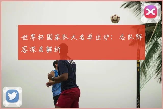 世界杯国家队大名单出炉:各队阵容深度解析